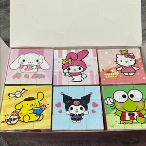 Box of 6 Jello Kitty and friends magic cubes